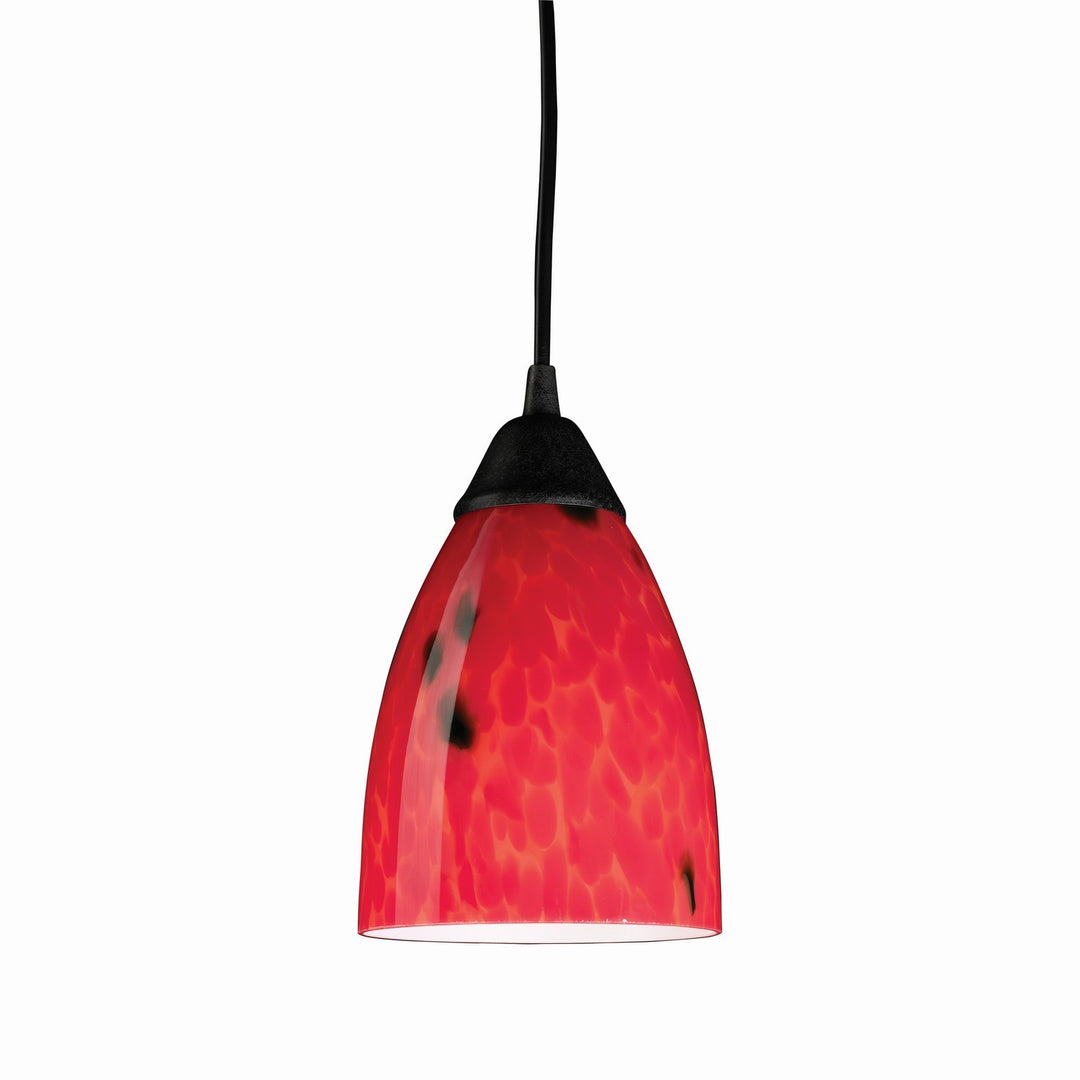 Elk Classico 406-1FR-LED Pendant Light - Dark Rust