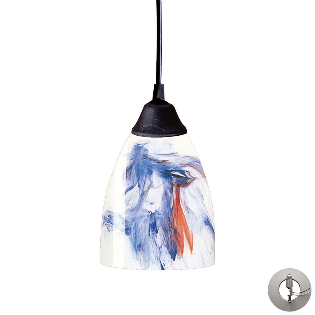 Elk Classico 406-1MT-LA Pendant Light - Dark Rust