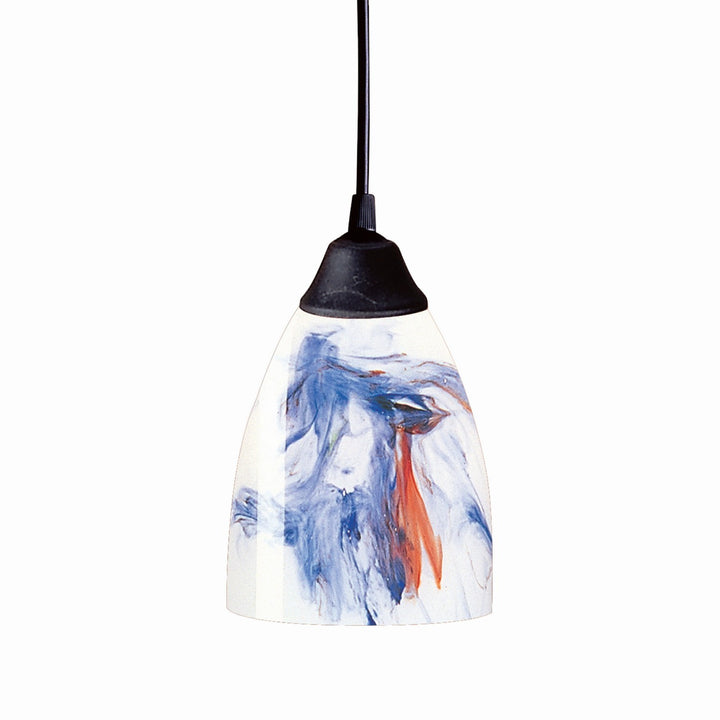 Elk Classico 406-1MT-LED Pendant Light - Dark Rust
