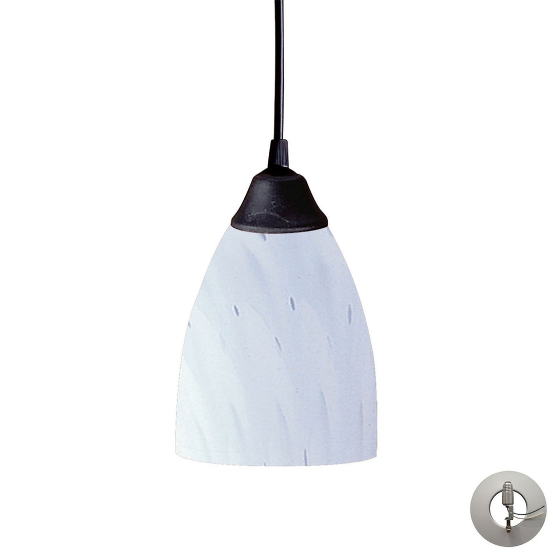 Elk Classico 406-1WH-LA Pendant Light - Dark Rust