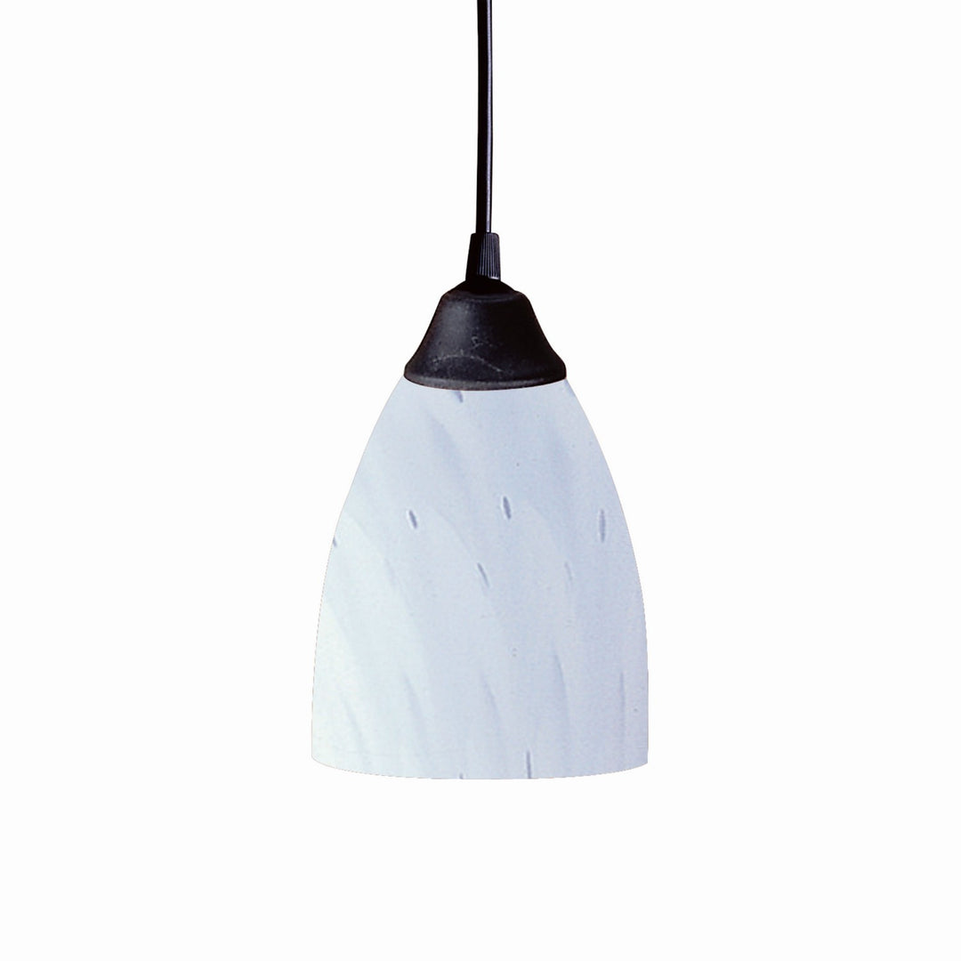 Elk Classico 406-1WH-LED Pendant Light - Dark Rust