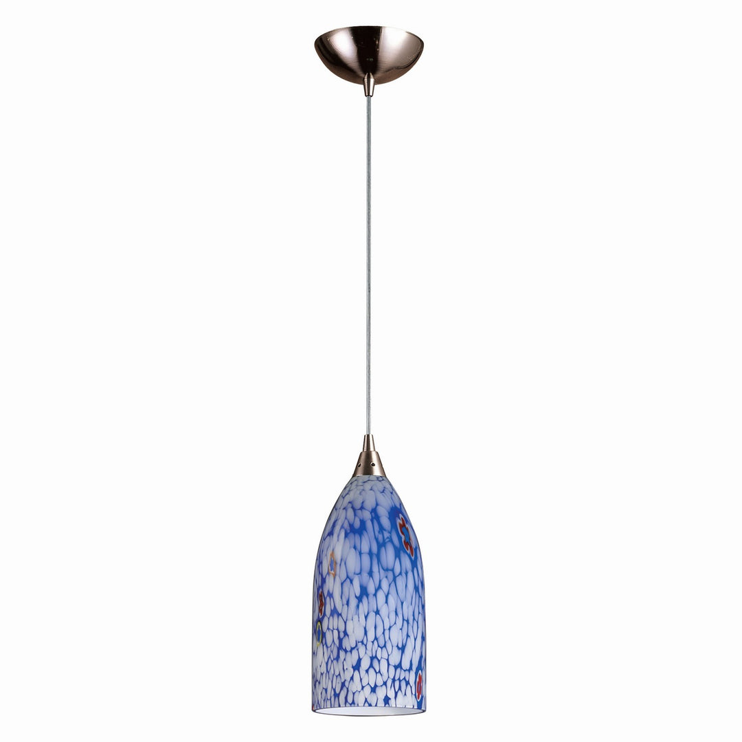 Elk Verona 502-1BL-LED Pendant Light - Satin Nickel