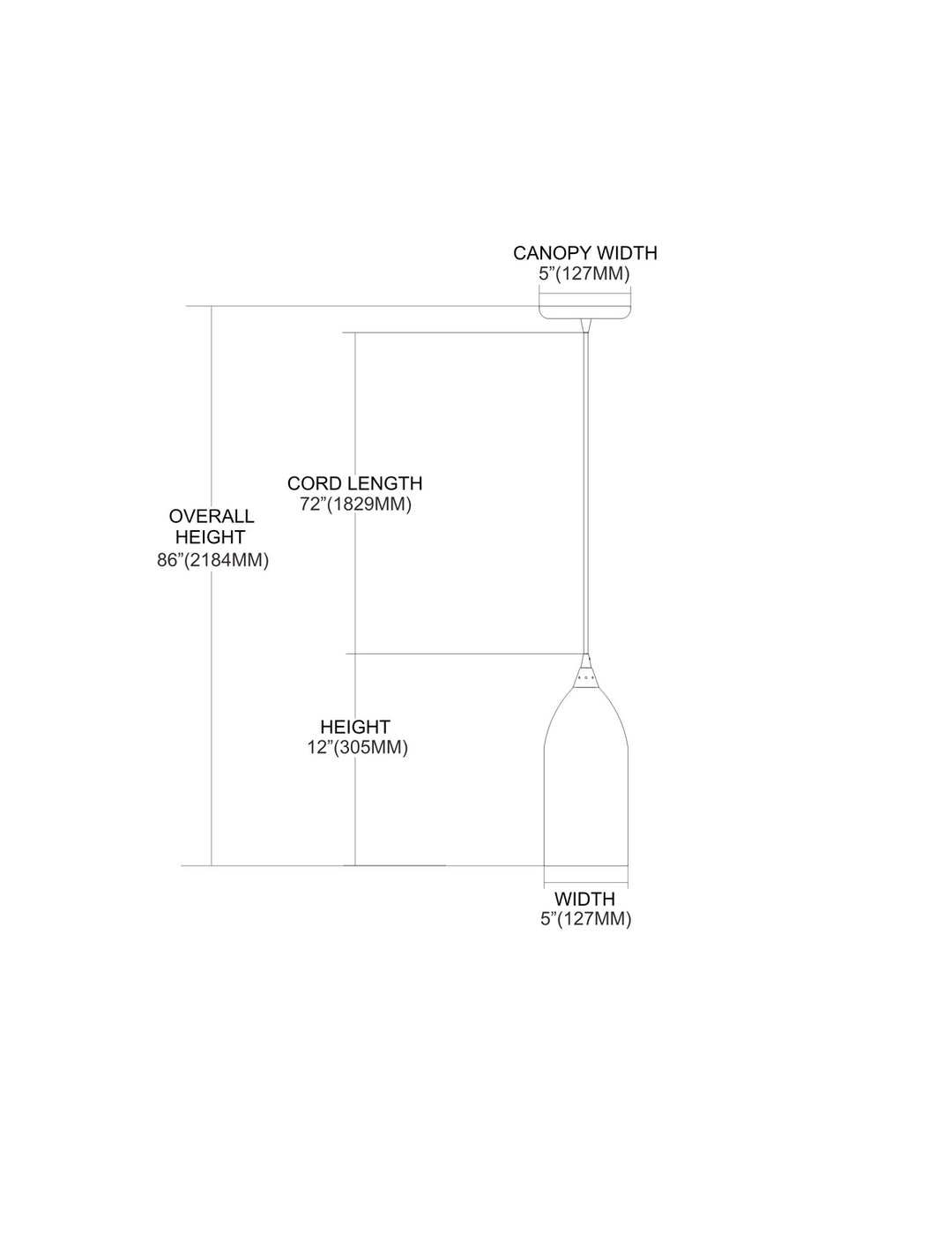 Elk Verona 502-1SW-LED Pendant Light - Satin Nickel