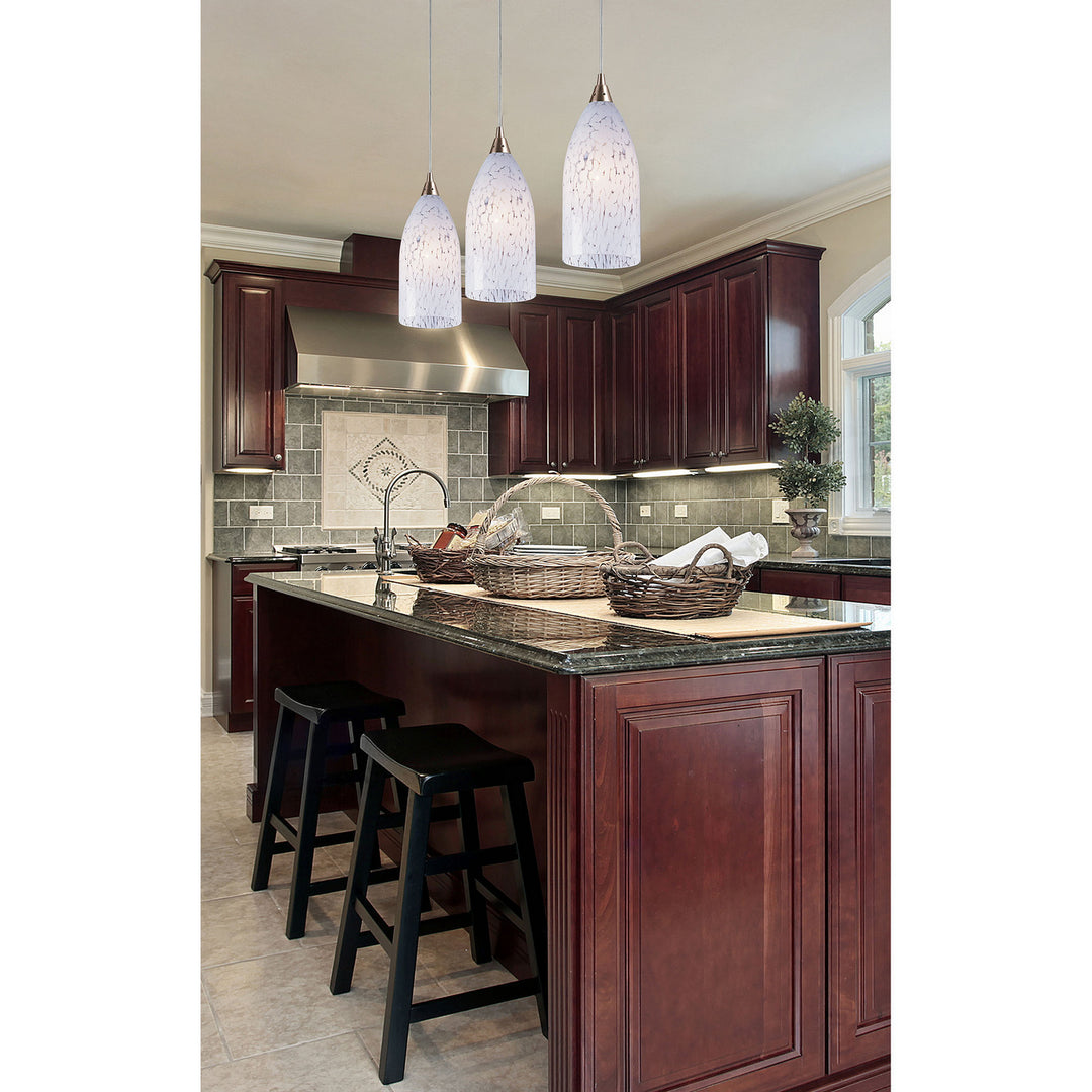 Elk Verona 502-1SW-LED Pendant Light - Satin Nickel