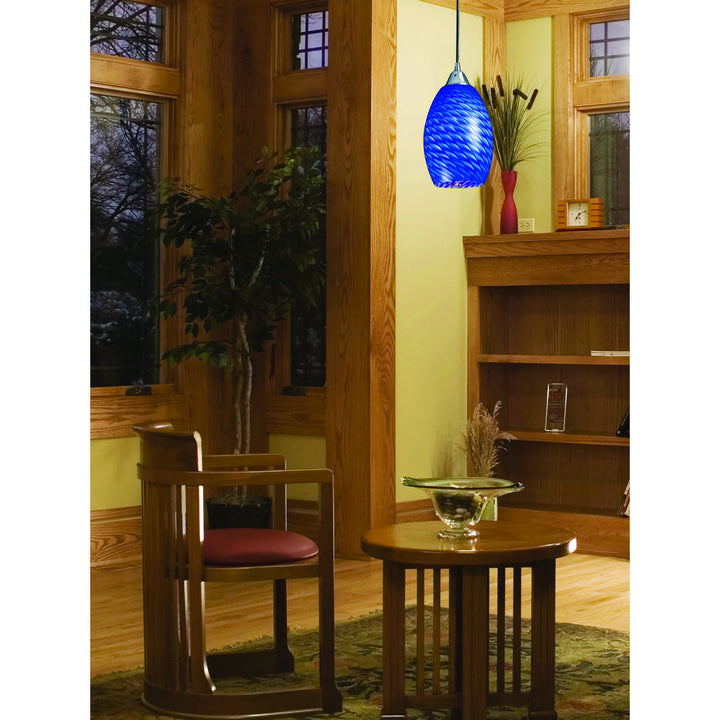 Elk Mulinello 517-1S-LA Pendant Light - Satin Nickel