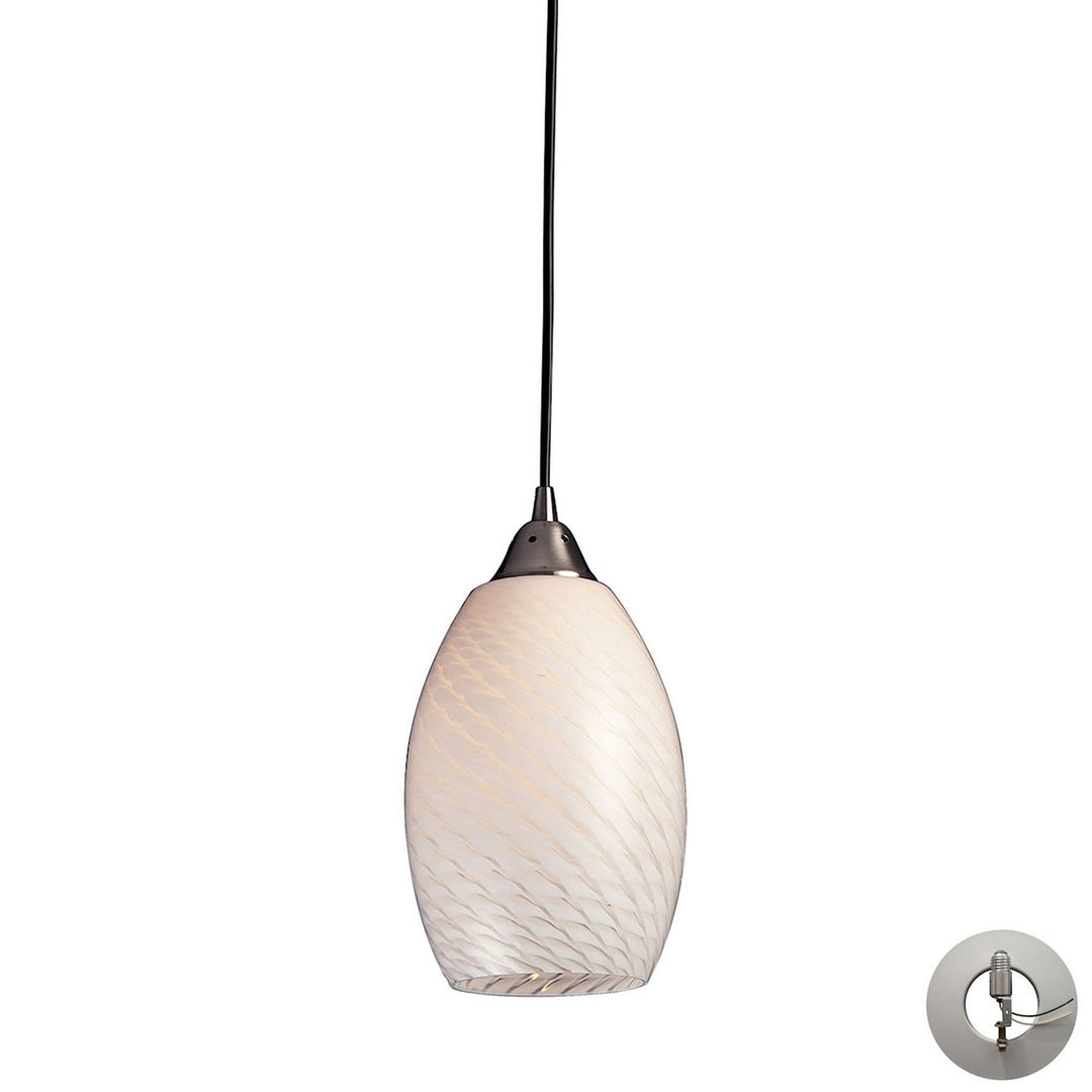 Elk Mulinello 517-1WS-LA Pendant Light - Satin Nickel