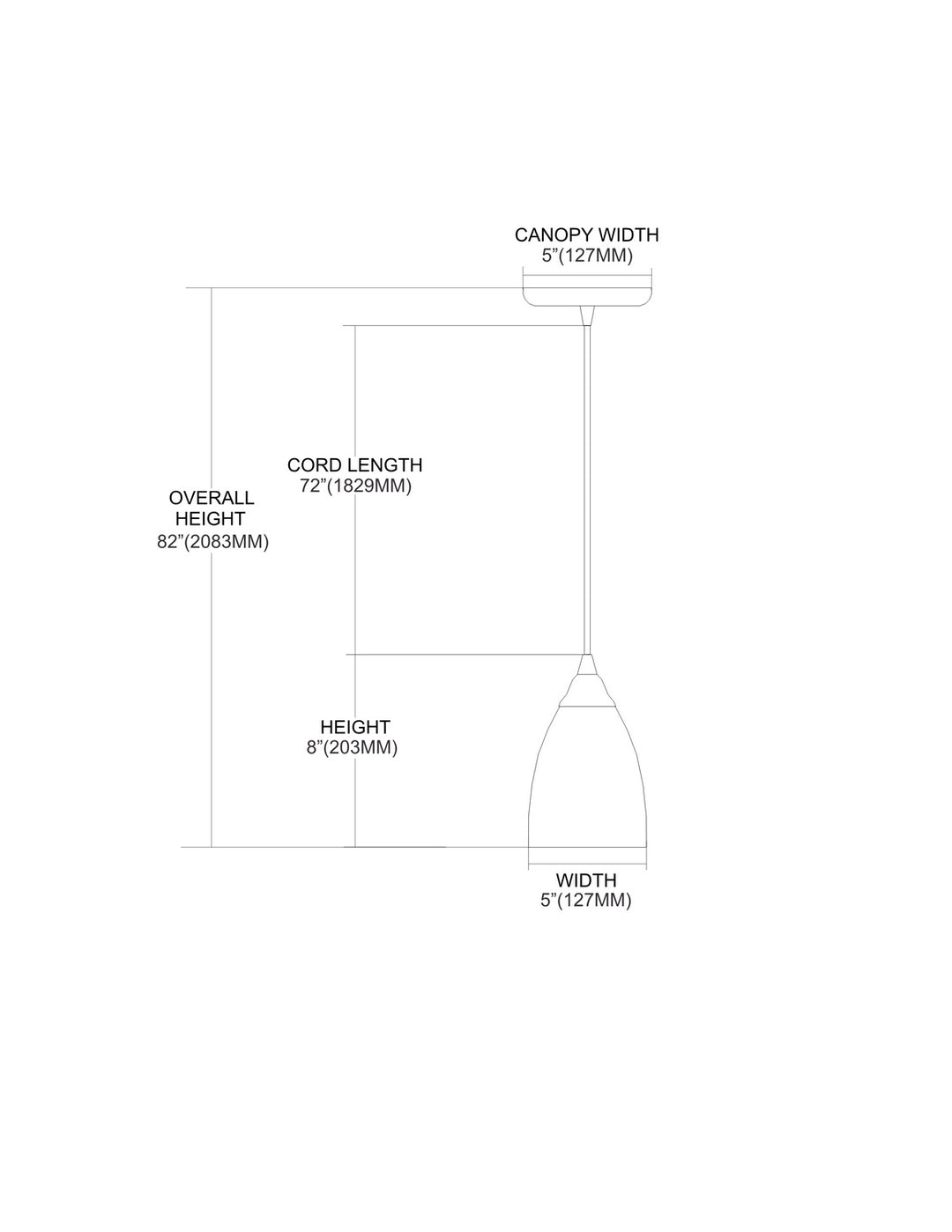 Elk Pierra 527-1CR-LED Pendant Light - Satin Nickel