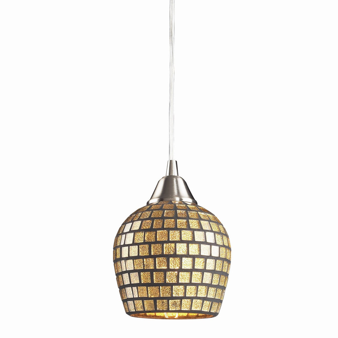 Elk Fusion 528-1GLD-LED Pendant Light - Satin Nickel