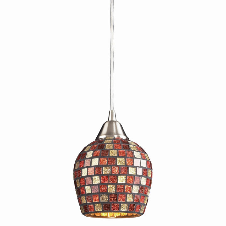 Elk Fusion 528-1MLT-LED Pendant Light - Satin Nickel