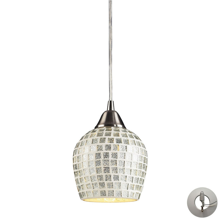 Elk Fusion 528-1SLV-LA Pendant Light - Satin Nickel