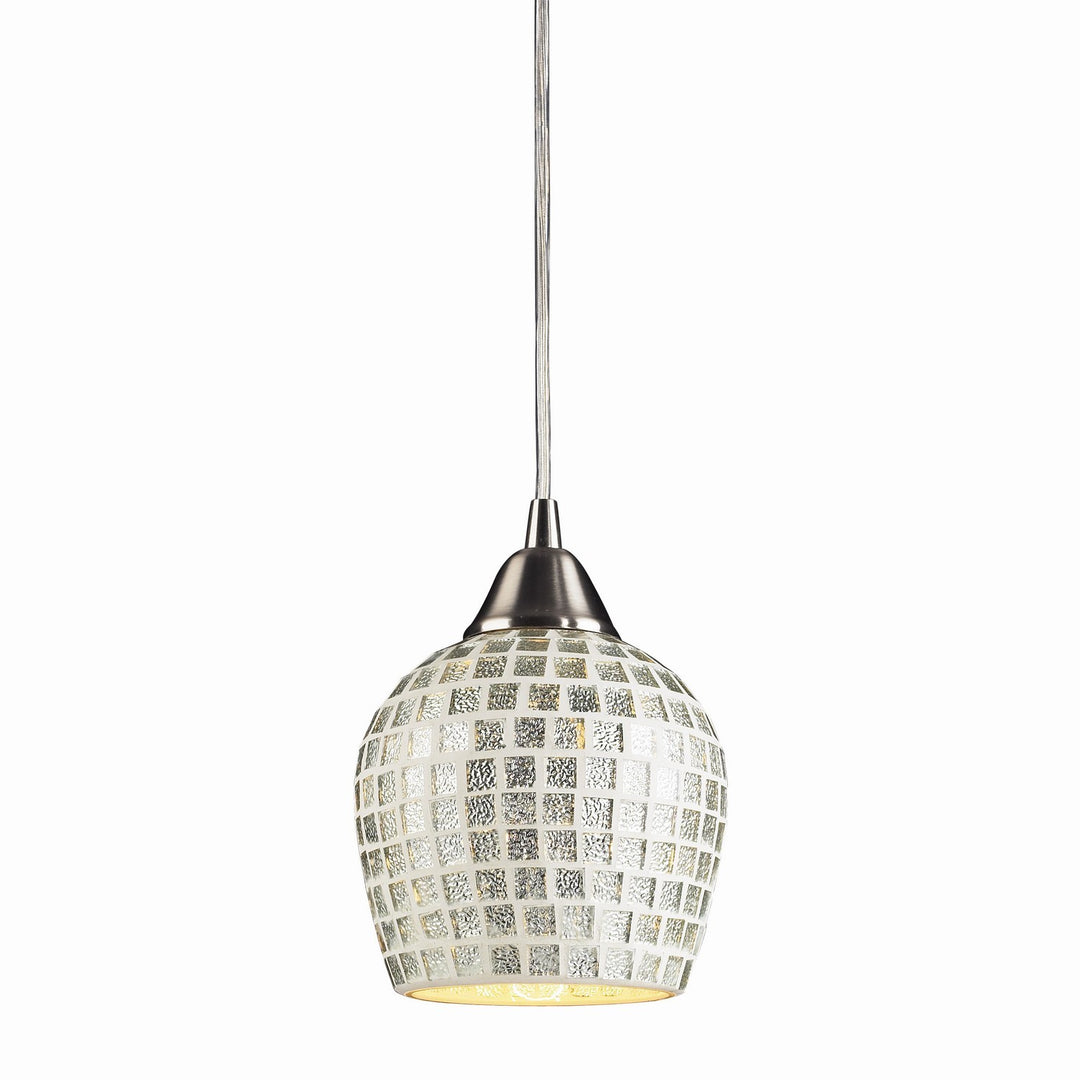 Elk Fusion 528-1SLV-LED Pendant Light - Satin Nickel