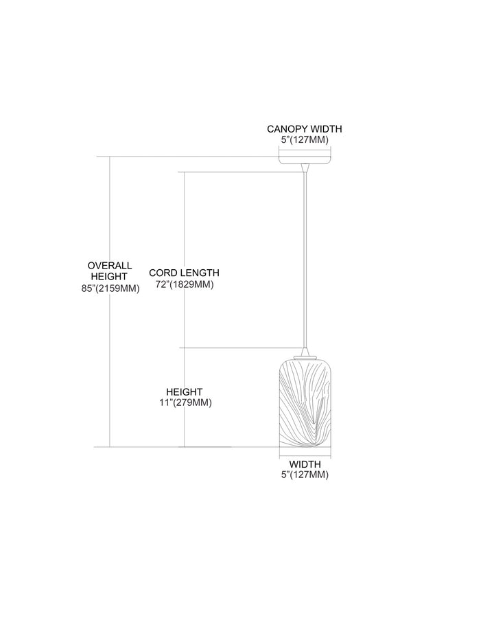 Elk Molten 544-1MO-LED Pendant Light - Satin Nickel