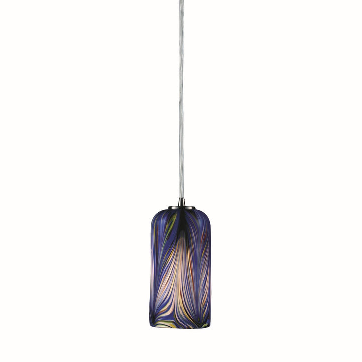 Elk Molten 544-1MO-LED Pendant Light - Satin Nickel