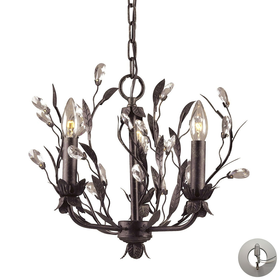 Elk Circeo 8058/3-LA Chandelier Light - Deep Rust