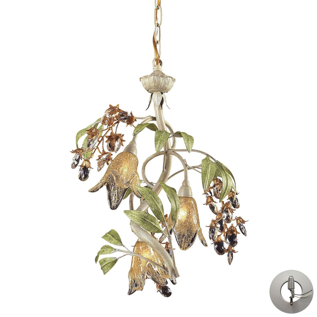 Elk Huarco 86051-LA Chandelier Light - Sage Green