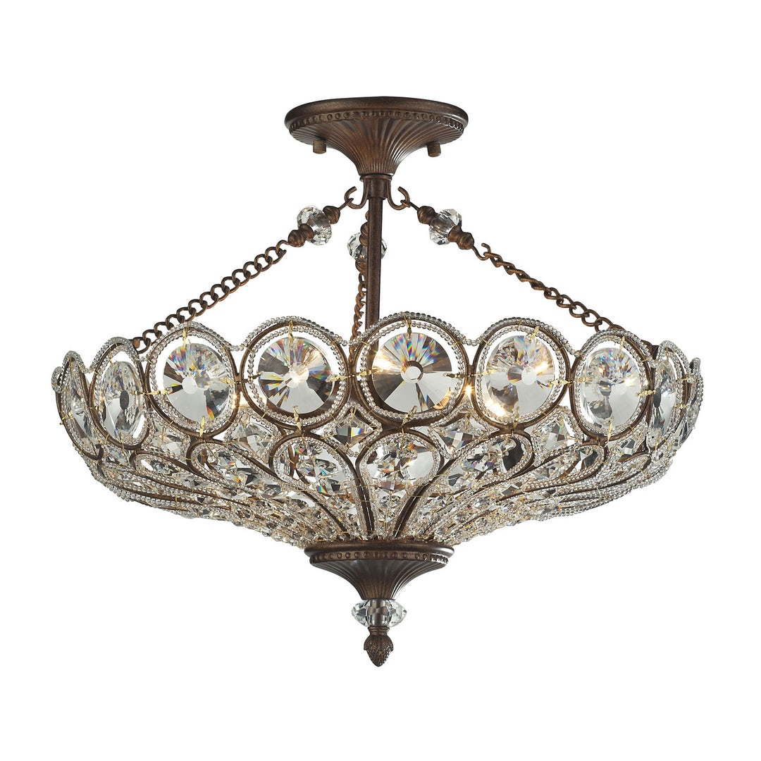 Elk Christina 12024/5 Pendant Light - Mocha