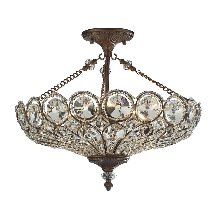 Elk Christina 12024/5 Pendant Light - Mocha
