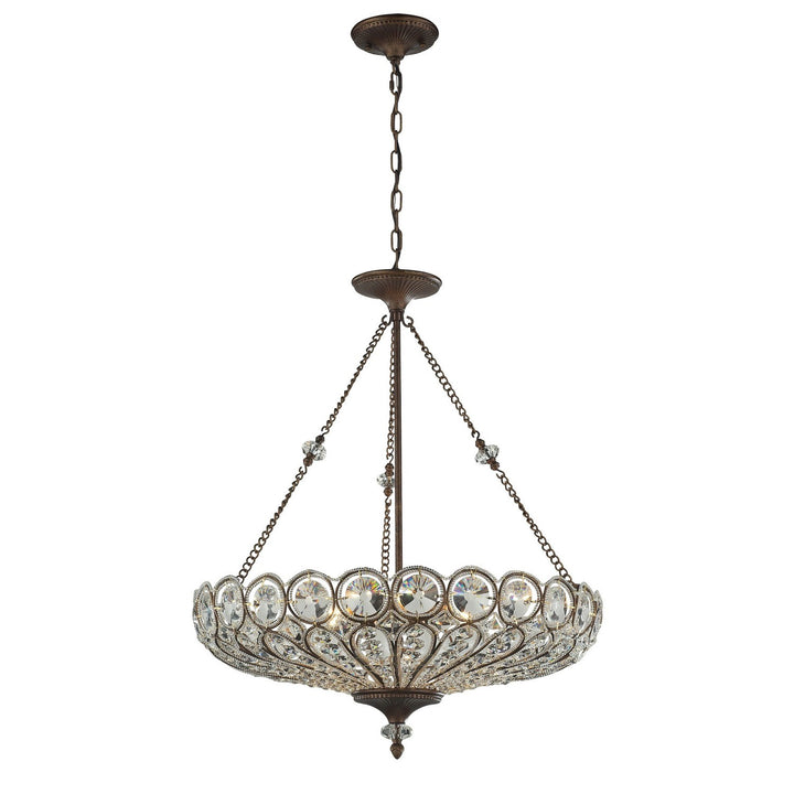 Elk Christina 12025/6 Pendant Light - Mocha