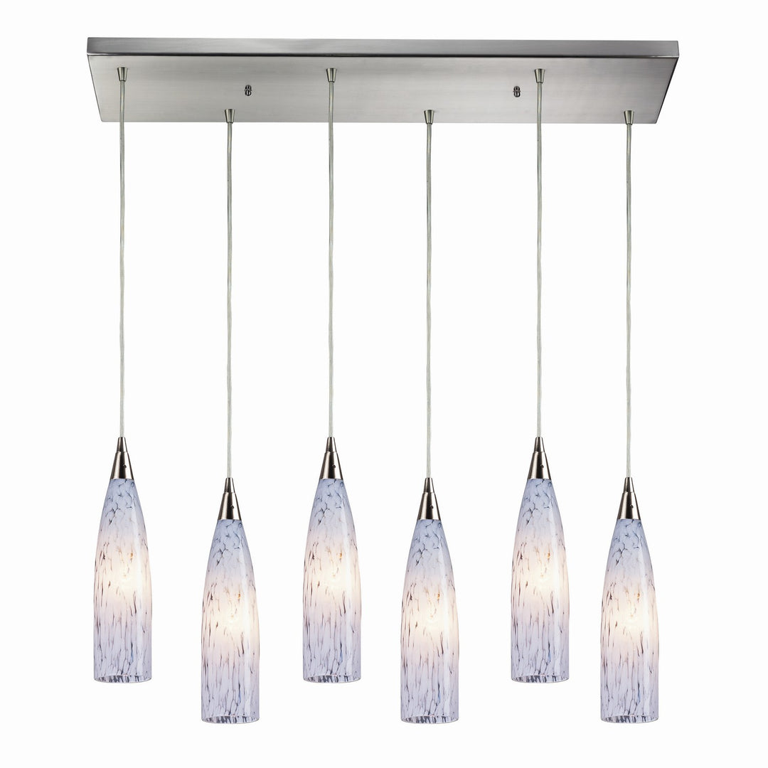 Elk Lungo 501-6RC-SW Pendant Light - Satin Nickel