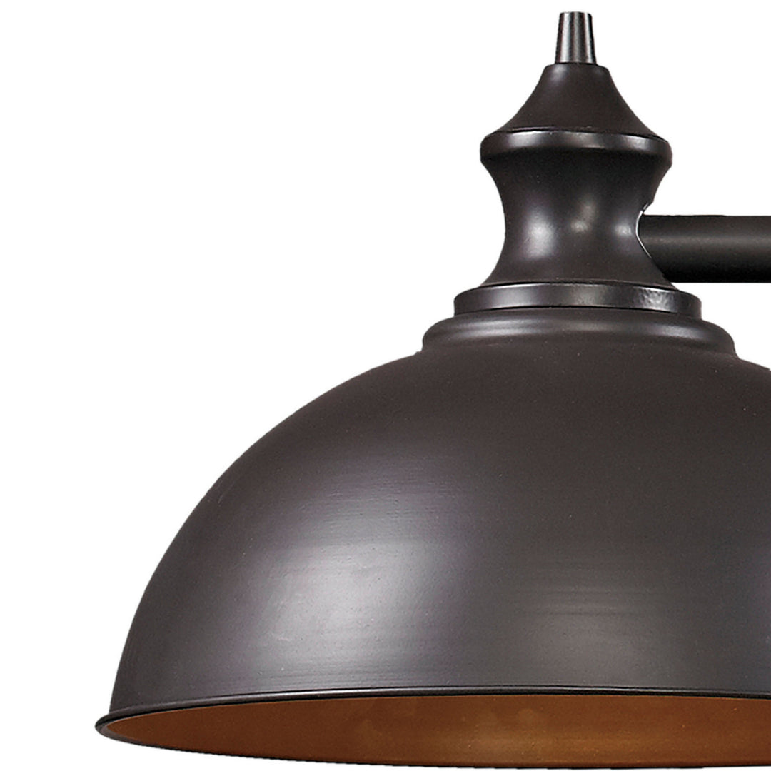 Elk Farmhouse 65151-3-LED Pendant Light - Oiled Bronze