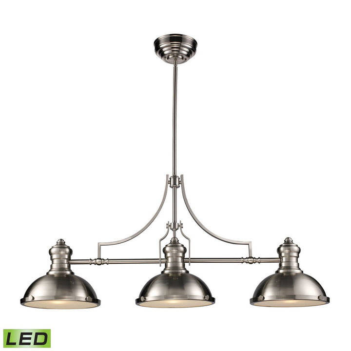 Elk Chadwick 66125-3-LED Pendant Light - Satin Nickel