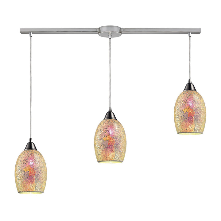 Elk Avalon 73041-3L Pendant Light - Satin Nickel