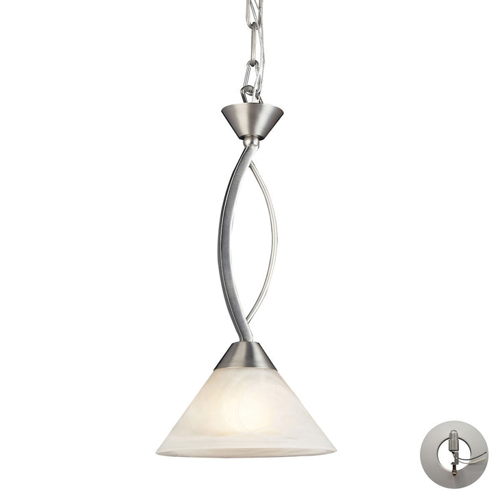 Elk Elysburg 7634/1-LA Pendant Light - Satin Nickel