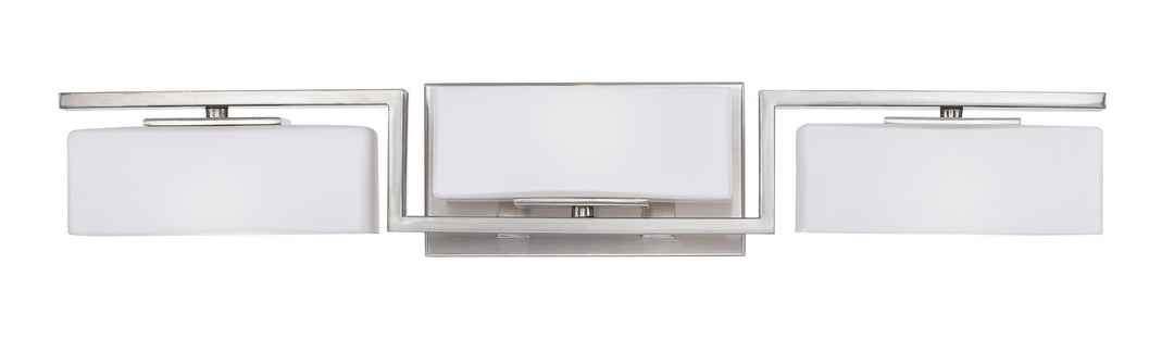 Designers Fountain Meridian 6713-SP Bath Vanity Light 25 in. wide - Satin Platinum
