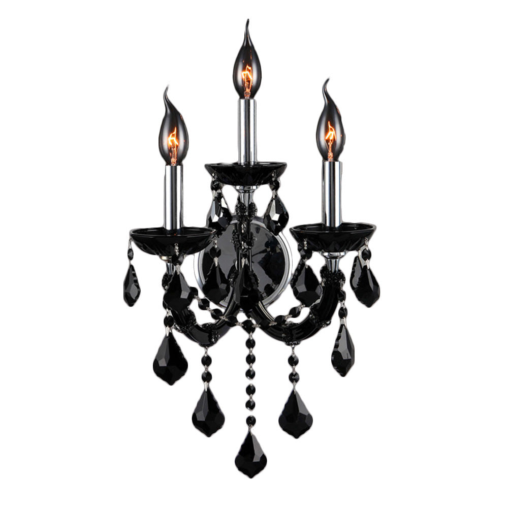Worldwide Lyre W23113C12-BL Wall Light - Polished Chrome