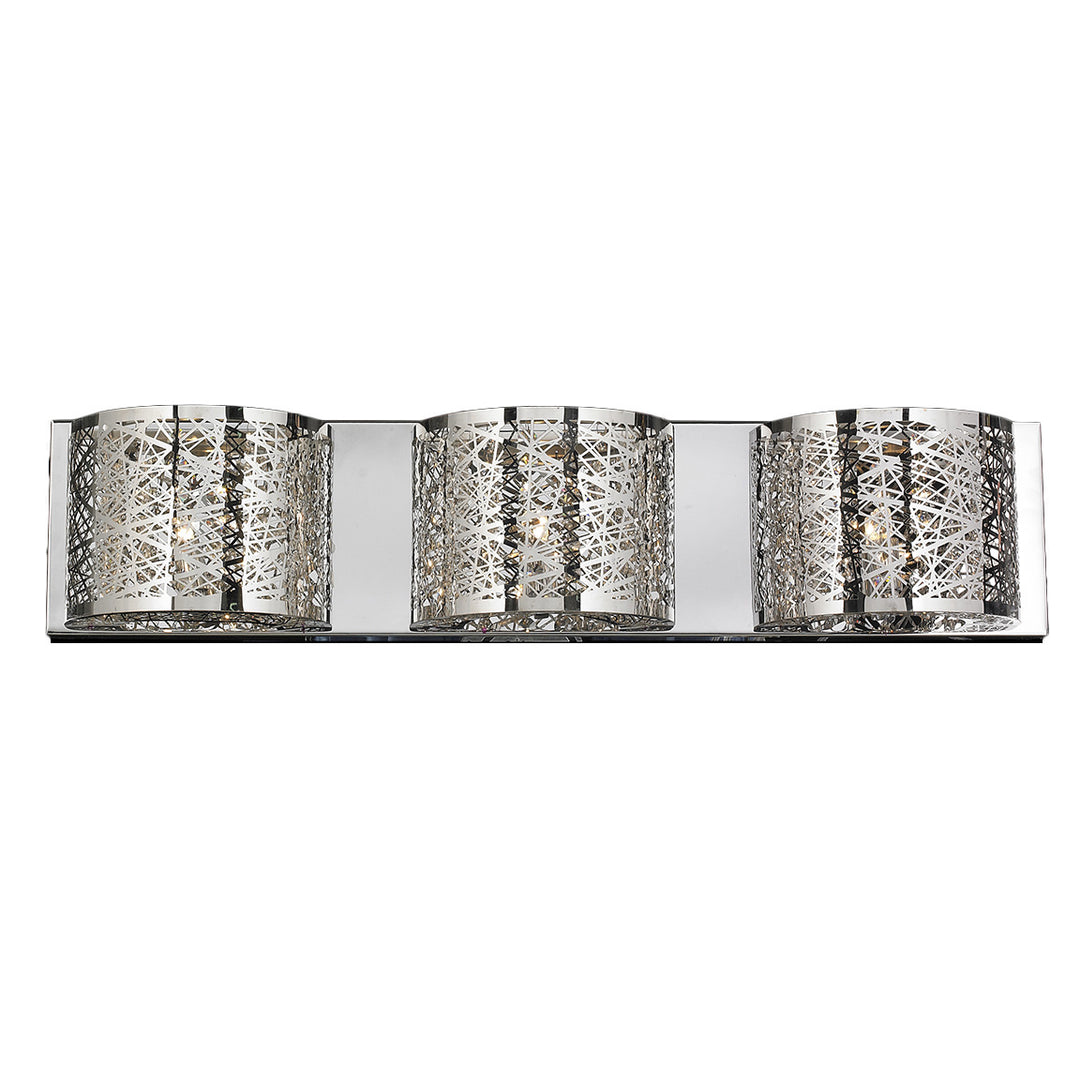 Worldwide Aramis W23143C30 Bath Vanity Light 30 in. wide - Polished Chrome