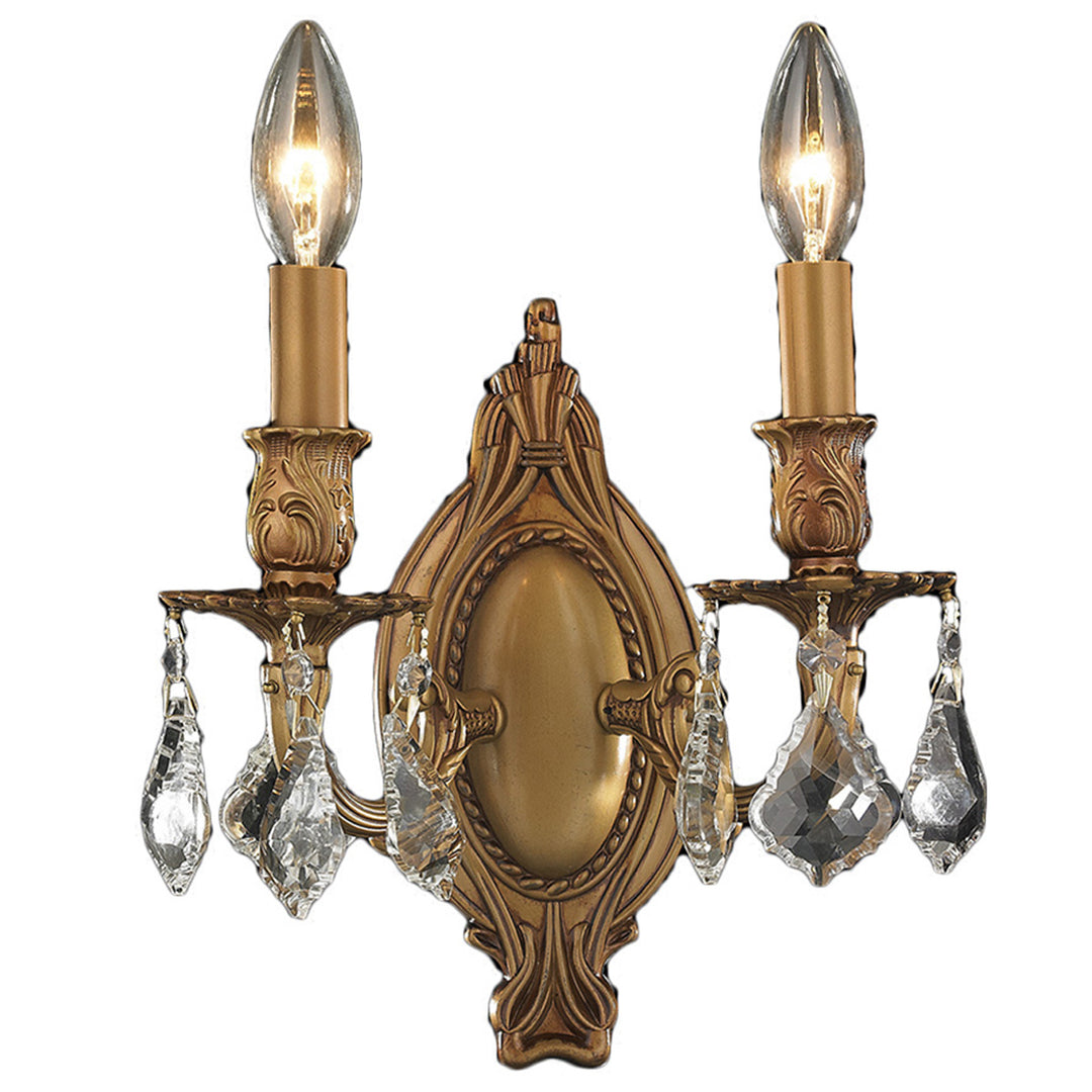 Worldwide Windsor W23301FG9-CL Wall Light - French Gold
