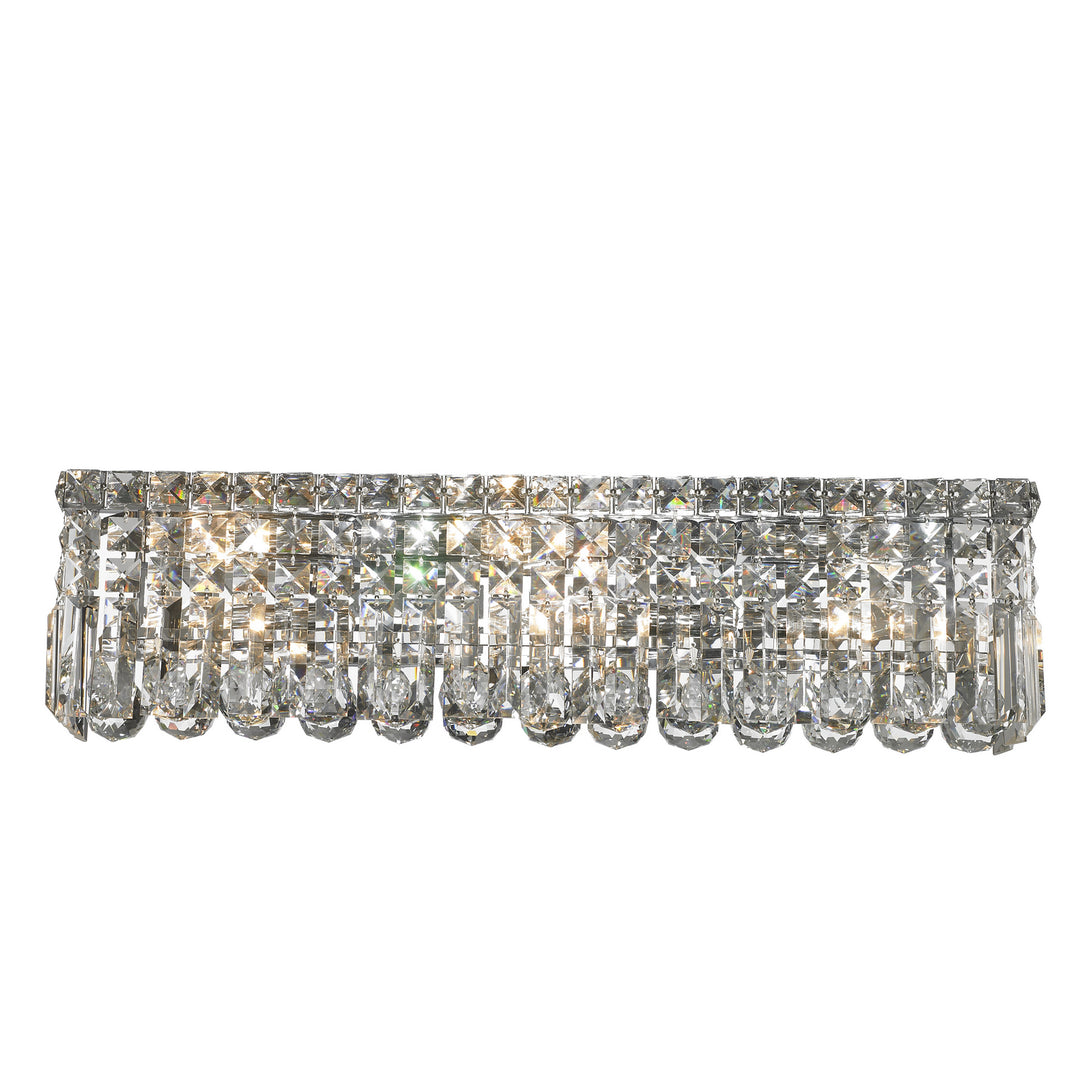 Worldwide Cascade W23531C24 Bath Vanity Light 24 in. wide - Polished Chrome