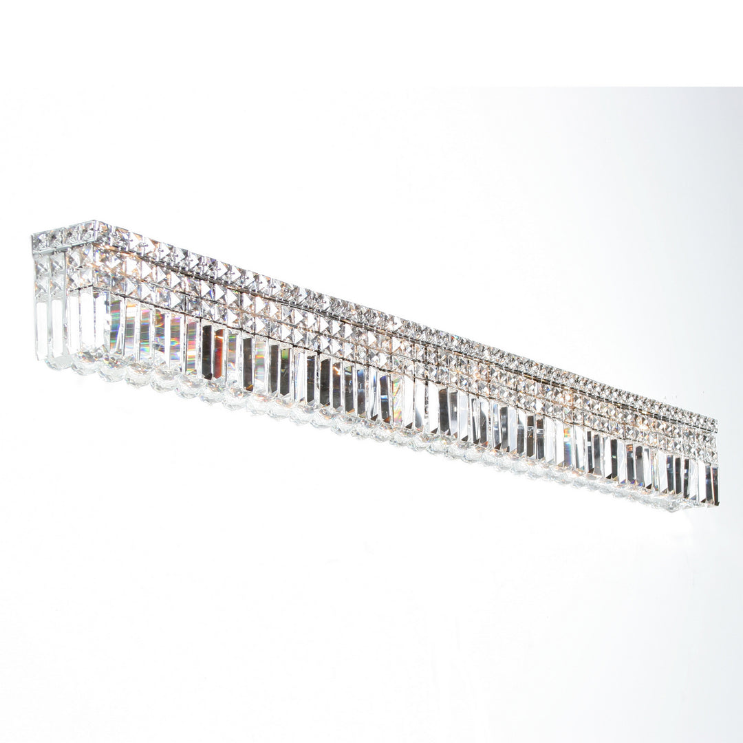 Worldwide Cascade W23534C60 Bath Vanity Light 60 in. wide - Polished Chrome