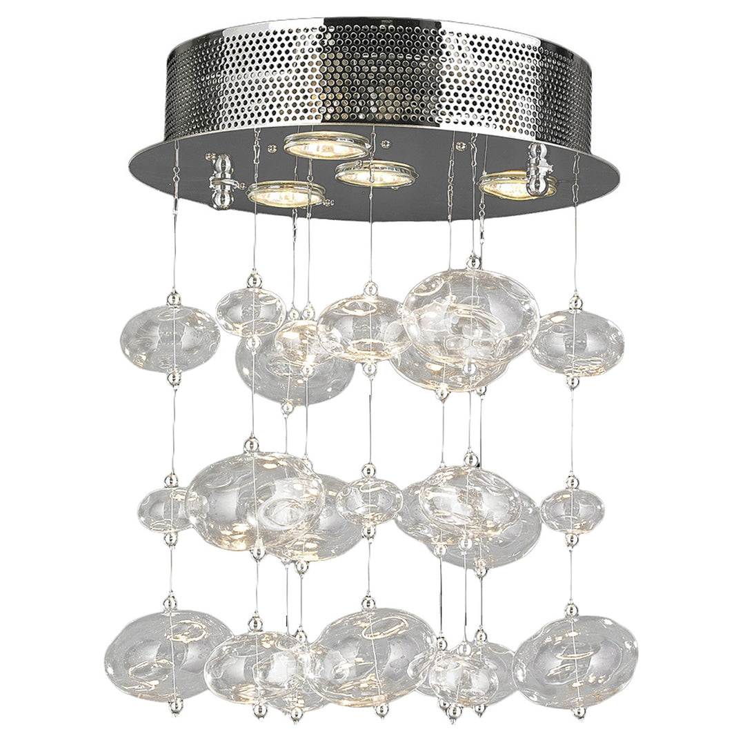 Worldwide Effervescence W33153C12 Ceiling Light - Polished Chrome