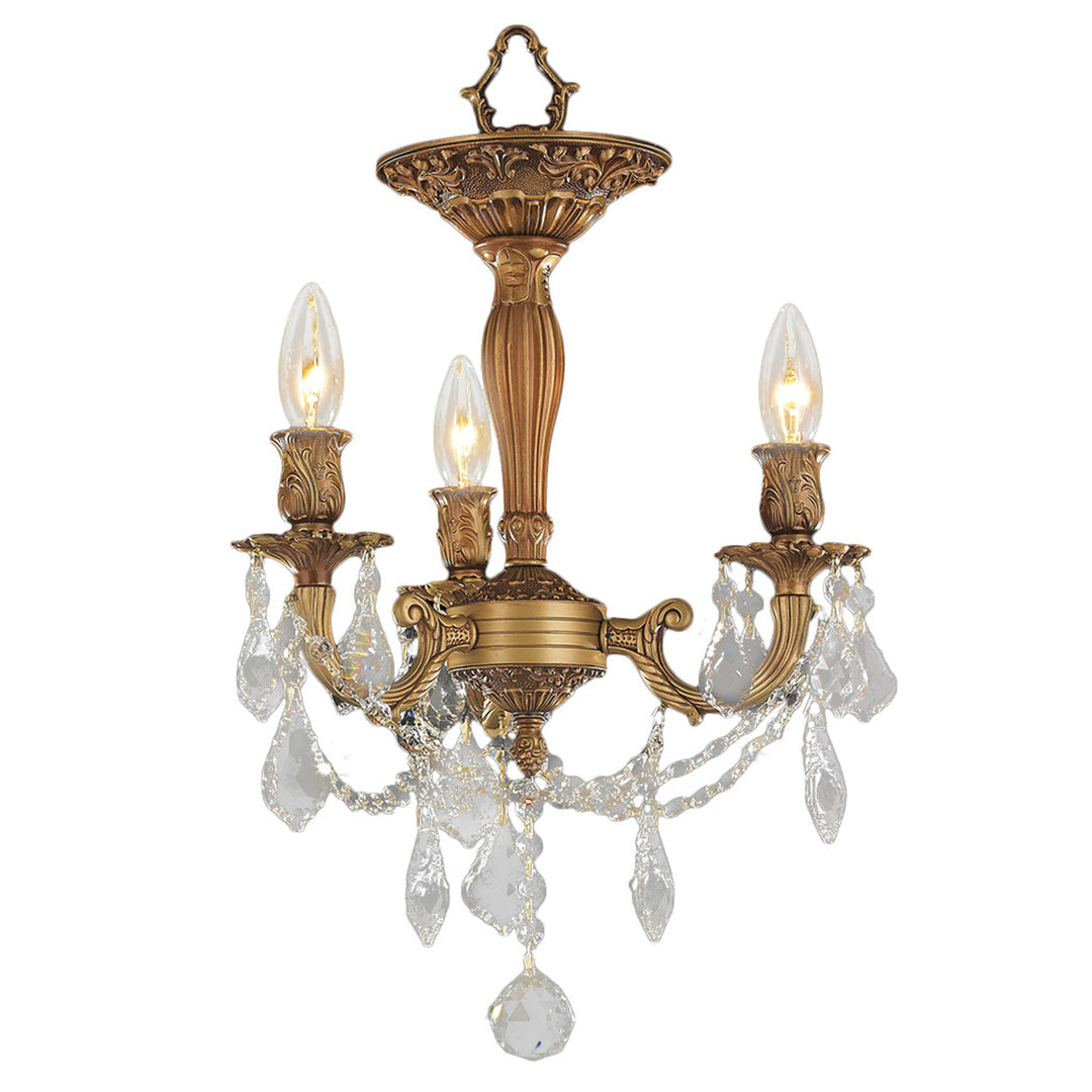 Worldwide Windsor W33302FG13-CL Ceiling Light - French Gold