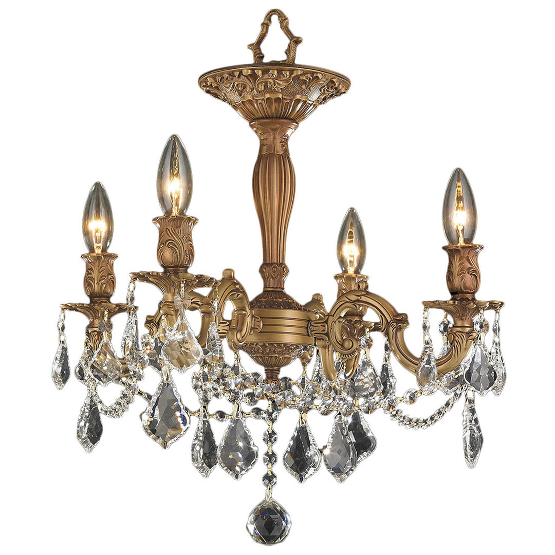 Worldwide Windsor W33303FG17-CL Ceiling Light - French Gold