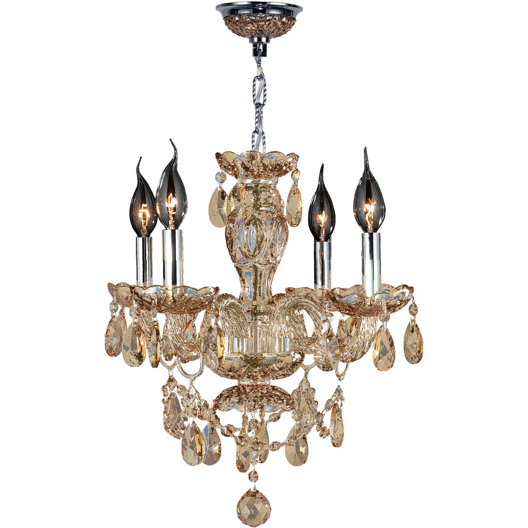 Worldwide Provence W83103C17-AM Chandelier Light - Polished Chrome