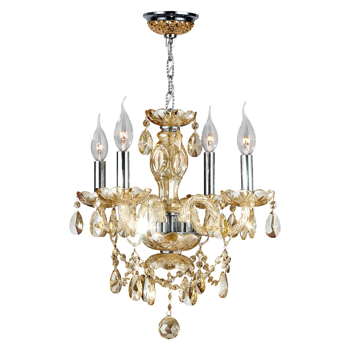 Worldwide Provence W83103C17-GT Chandelier Light - Polished Chrome