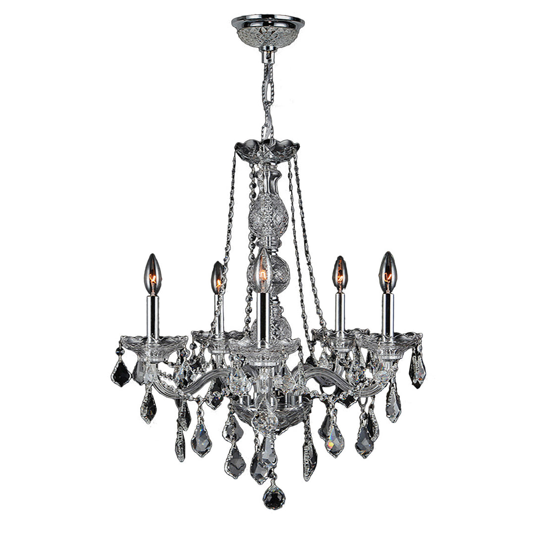 Worldwide Provence W83104C21-CL Chandelier Light - Polished Chrome