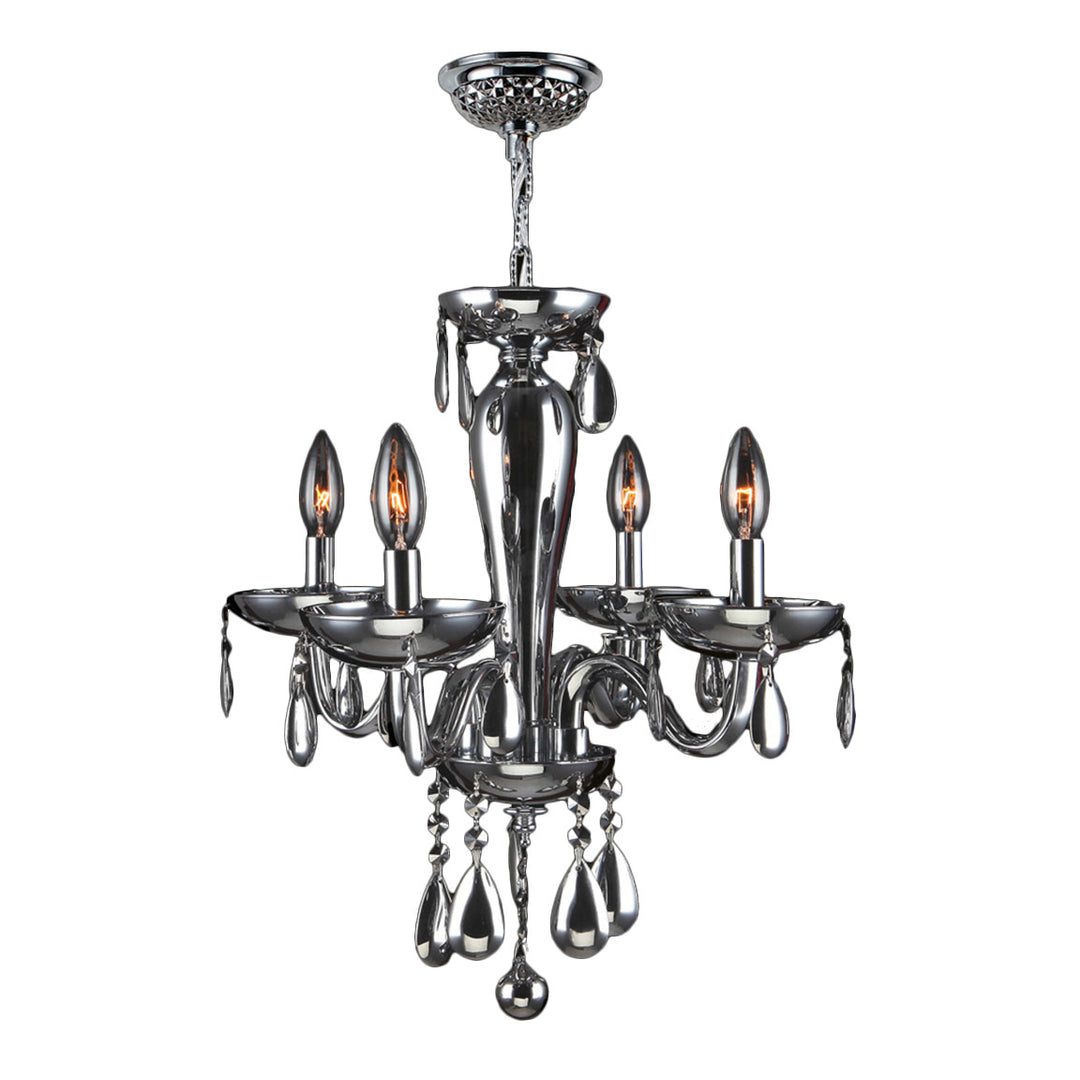 Worldwide Gatsby W83126C16-CH Chandelier Light - Polished Chrome