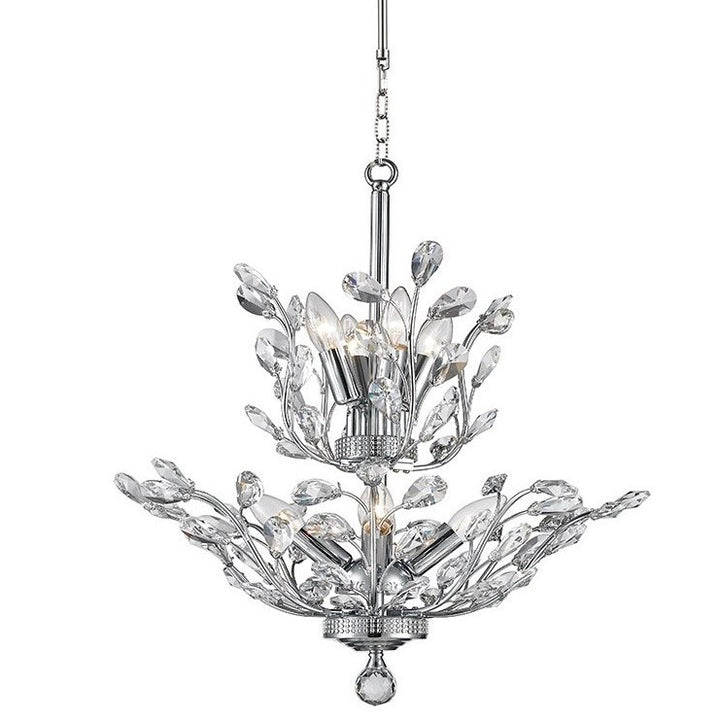 Worldwide Aspen W83152C21 Chandelier Light - Polished Chrome