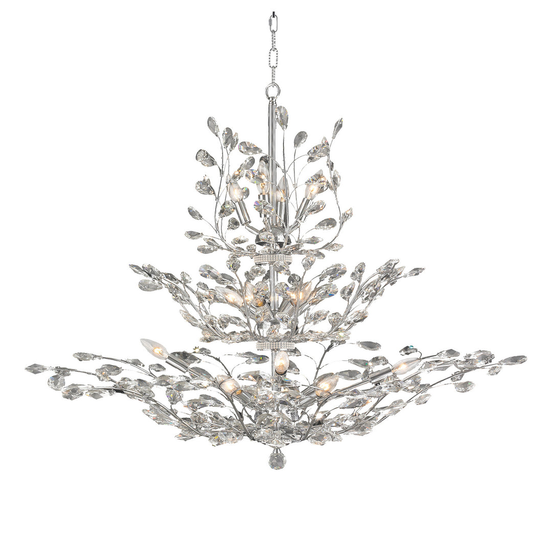 Worldwide Aspen W83152C41 Chandelier Light - Polished Chrome