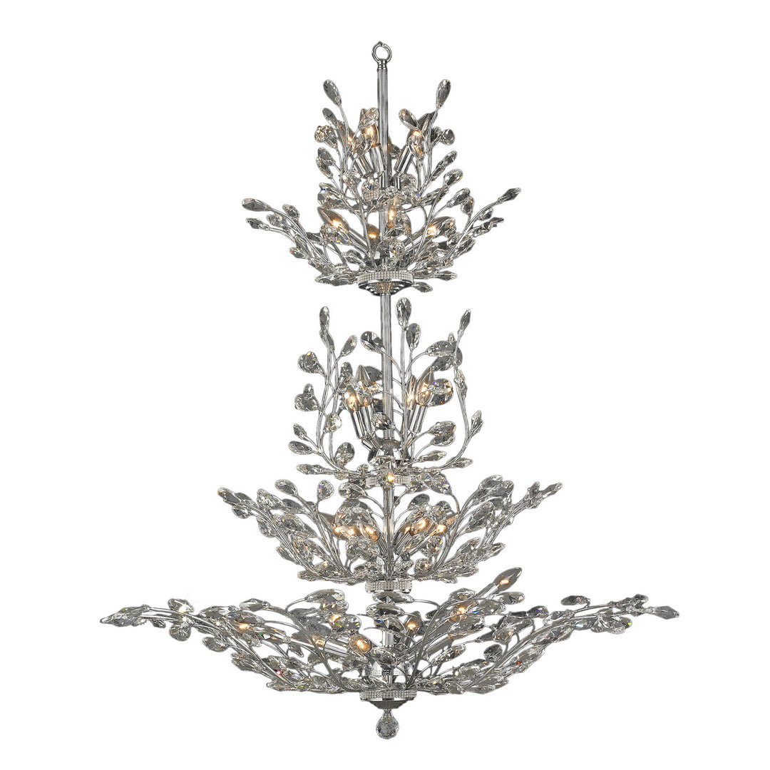 Worldwide Aspen W83152C42 Chandelier Light - Polished Chrome