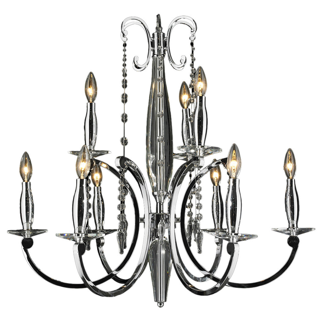 Worldwide Innsbruck W83155C29 Chandelier Light - Polished Chrome