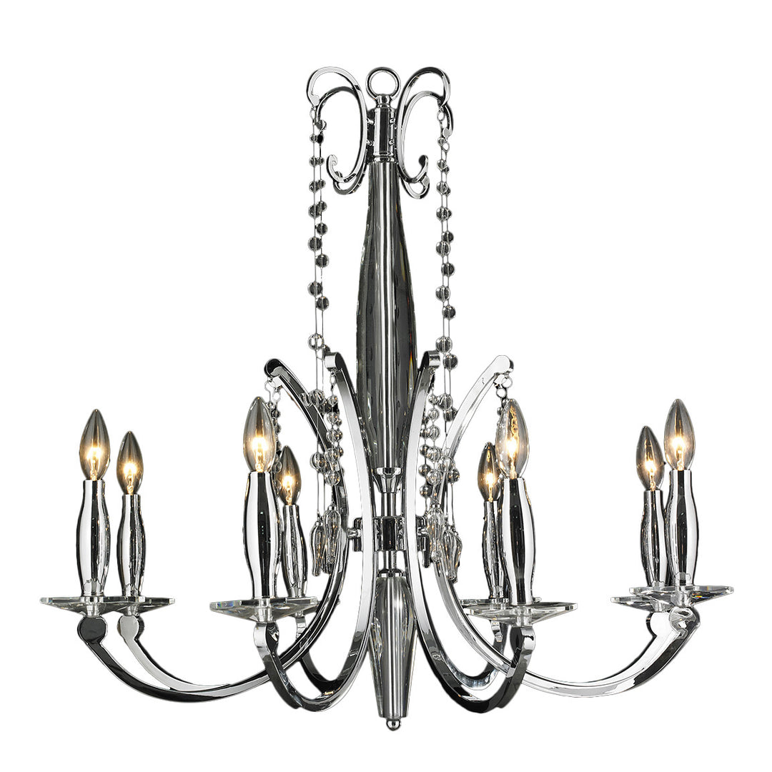 Worldwide Innsbruck W83155C30 Chandelier Light - Polished Chrome