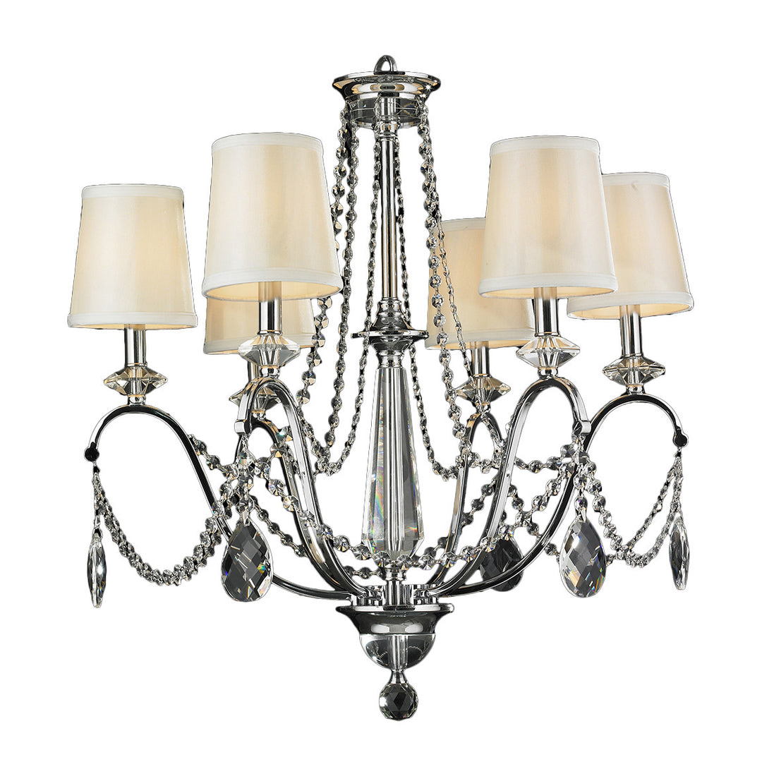 Worldwide Innsbruck W83156C26 Chandelier Light - Polished Chrome