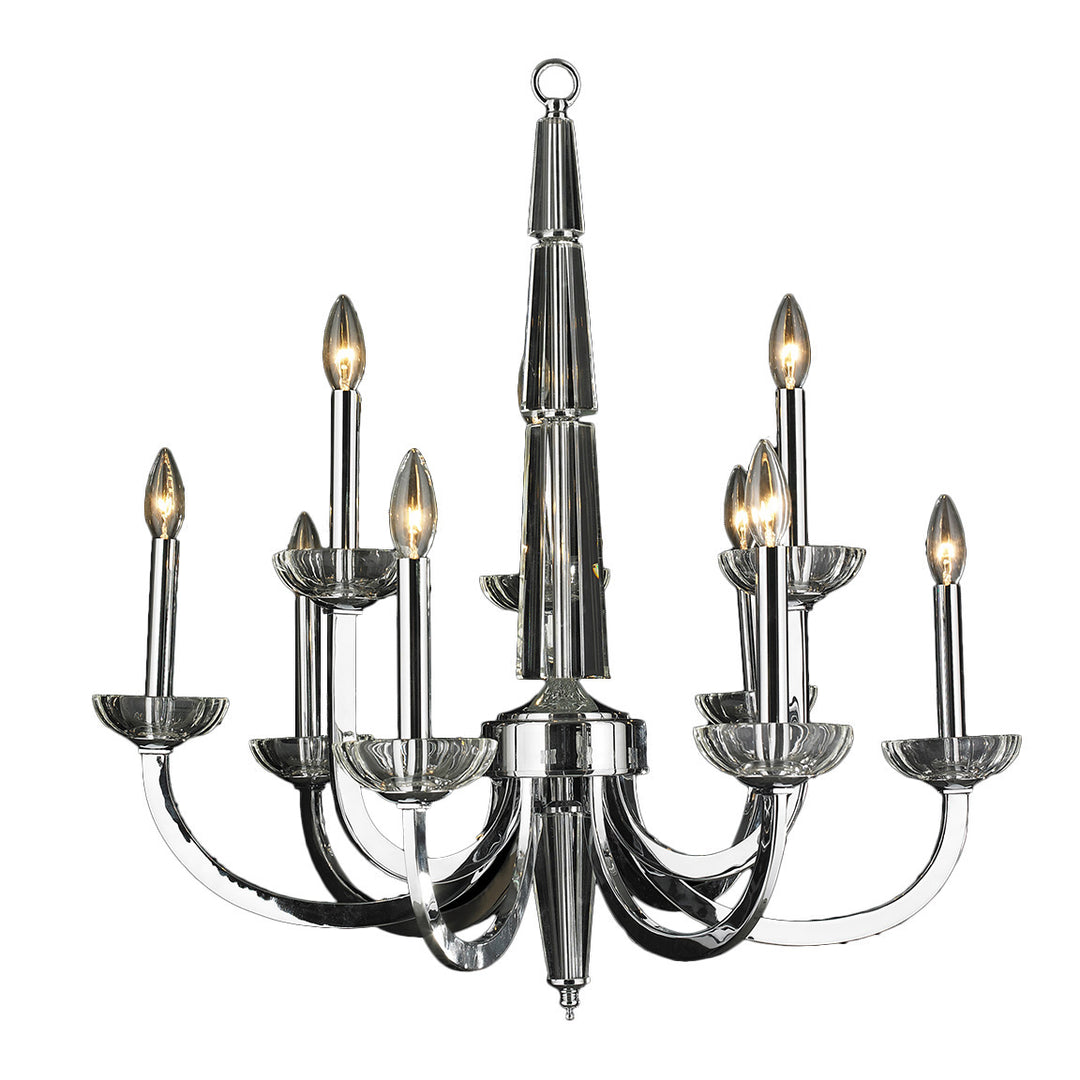 Worldwide Innsbruck W83158C29 Chandelier Light - Polished Chrome