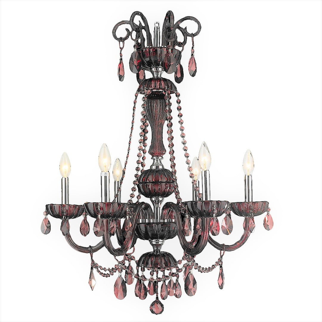 Worldwide Carnivale W83177C25-CY Chandelier Light - Polished Chrome