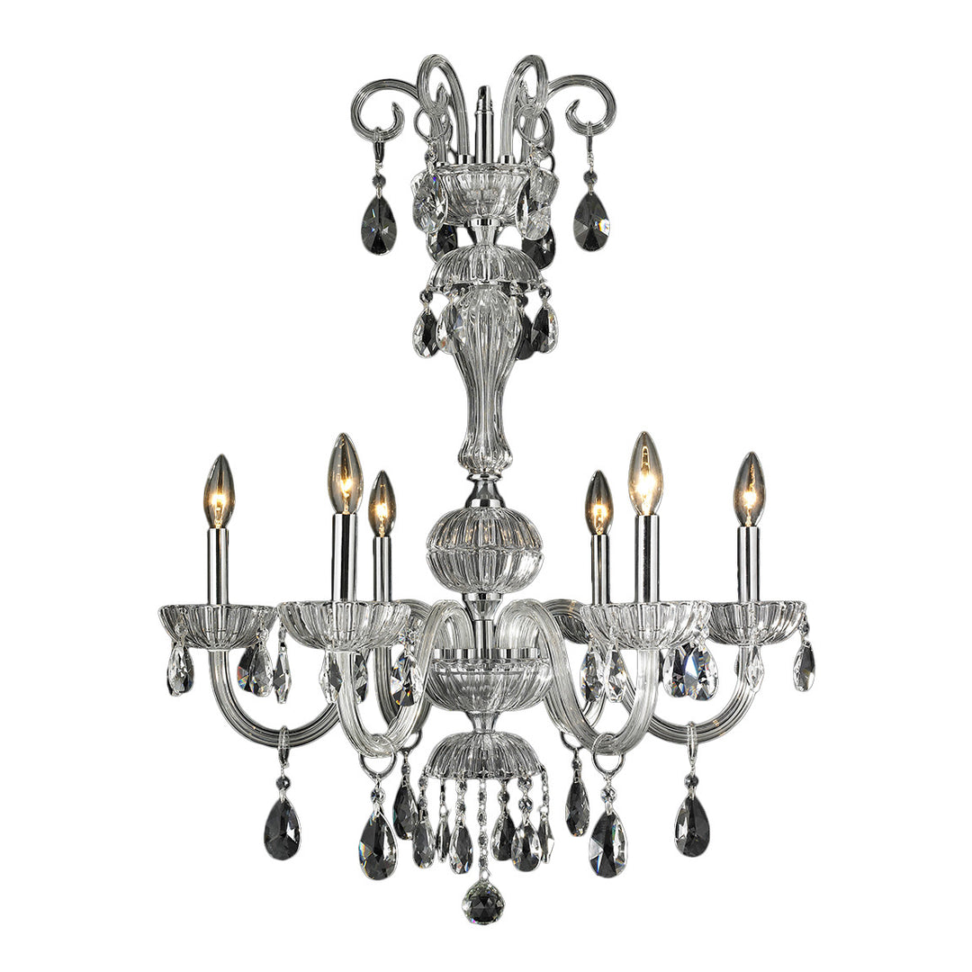 Worldwide Carnivale W83178C25-CL Chandelier Light - Polished Chrome