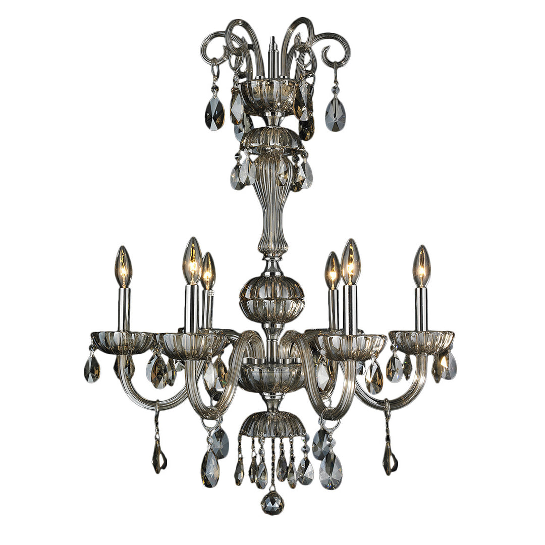 Worldwide Carnivale W83178C25-GT Chandelier Light - Polished Chrome